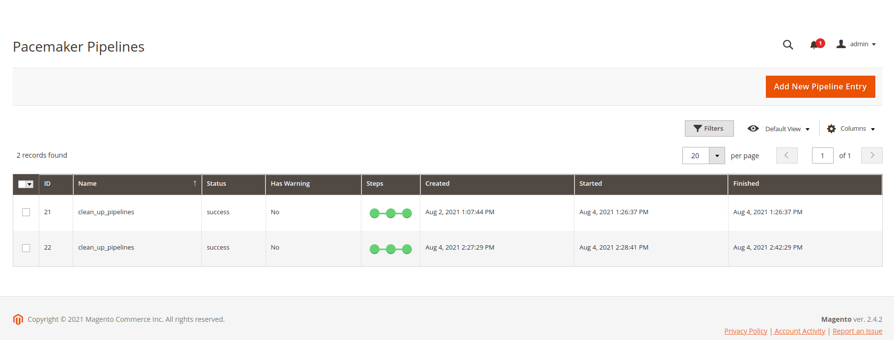 pipeline overview