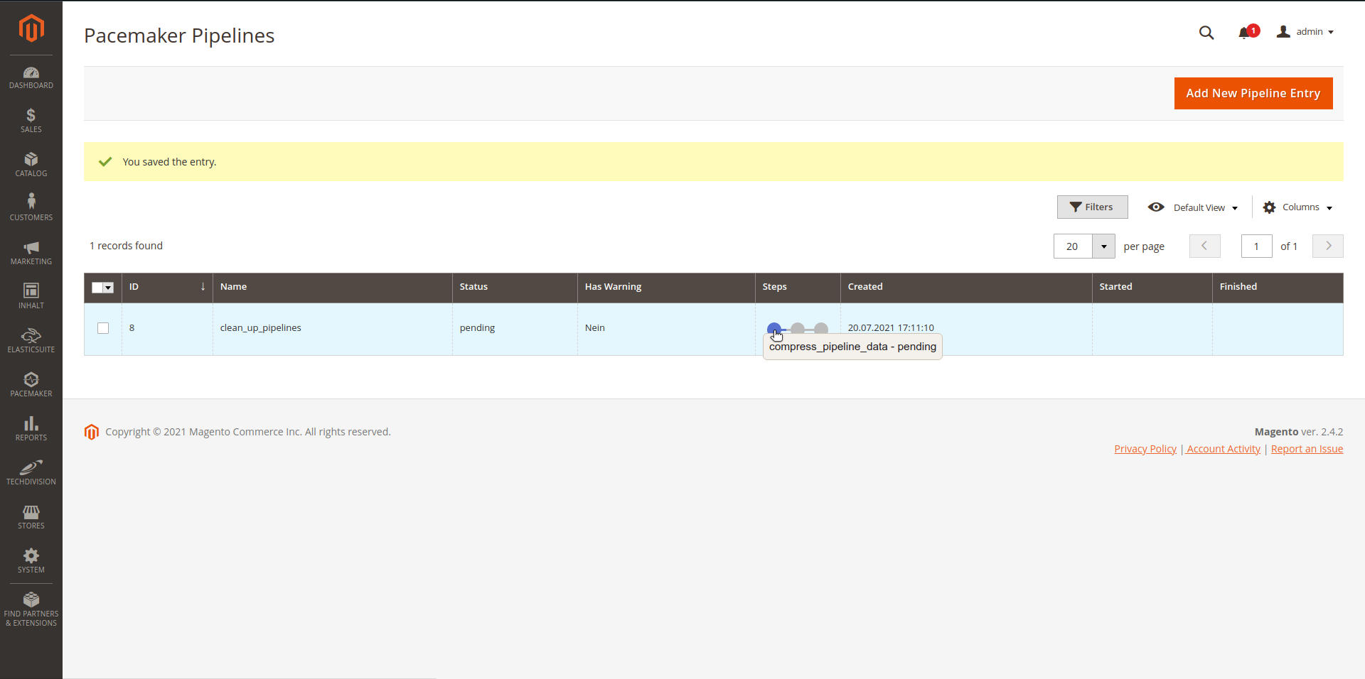 Pipeline Initialization